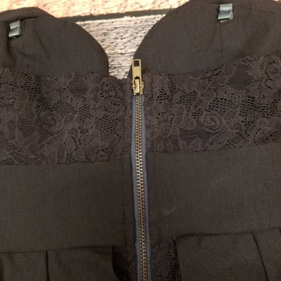 LF Paper Heart Navy Pencil Dress - Picture 5 of 7